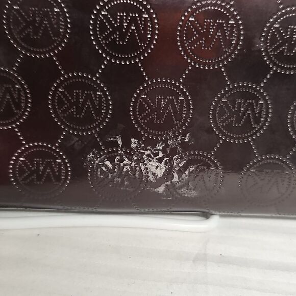 MICHAEL KORS JET SET ZIP AROUND PATENT WALLET BFPM-05-095 - Picture 5 of 8